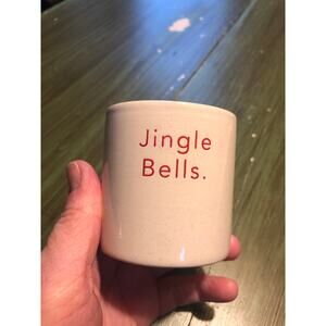 Sand + Fog NEW Winter Pine 4oz Candle in Jingle Bells Ceramic Jar